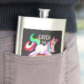 Fang den Regenbogen - Einhorndesigns-15989 Flachmann (Beispiel)