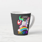 Fang den Regenbogen - Einhorndesigns-15989 Milchtasse (Rechte Ecke)