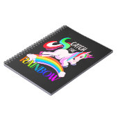 Fang den Regenbogen - Einhorndesigns-15989 Notizblock (Linke Seite)