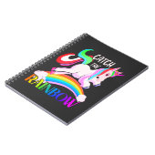 Fang den Regenbogen - Einhorndesigns-15989 Notizblock (Linke Seite)