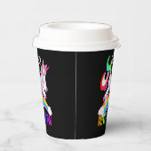 Fang den Regenbogen - Einhorndesigns-15989 Pappbecher (Rechts)