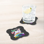 Fang den Regenbogen - Einhorndesigns-15989 Untersetzer (Vor Ort)