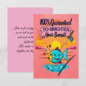 Fang den Spaß Einladung (Vorne/Hinten)