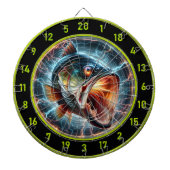 Fang den Thrill mit Bass Style Dartscheibe (vorne)