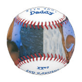 Fang des ersten Vaters-Tages Baseball (Vorderseite)