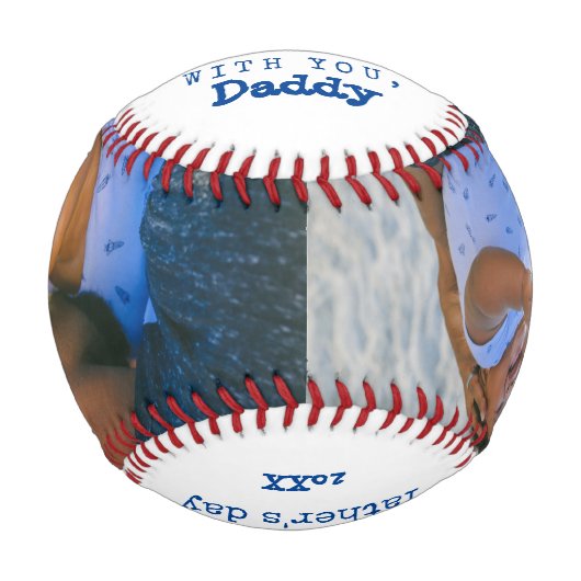 Fang des ersten Vaters-Tages Baseball (Vorderseite)