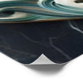 Fang des Fischers nach Mondlicht Poster (Ecke)