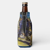 Fang des Morgens, Hafen Insel, Bahamas Flaschenkühler (Flasche Rückseite)