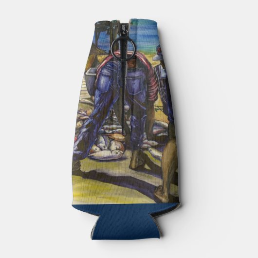 Fang des Morgens, Hafen Insel, Bahamas Flaschenkühler (Rückseite)