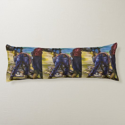 Fang des Morgens, Hafeninsel Seitenschläferkissen (Rückseite)