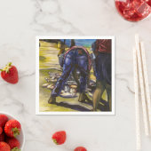 Fang des Morgens, Hafeninsel Serviette (Beispiel)