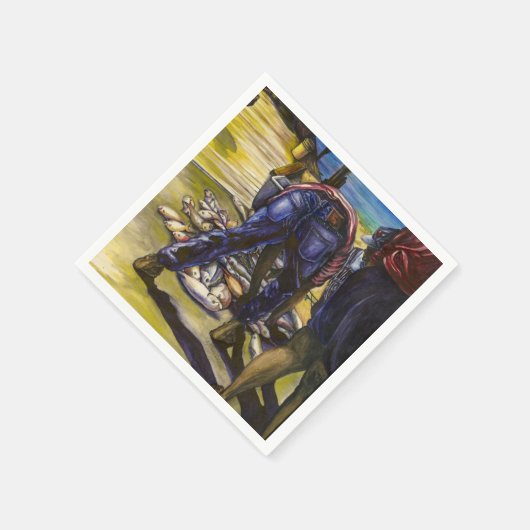 Fang des Morgens, Hafeninsel Serviette (Ecke)