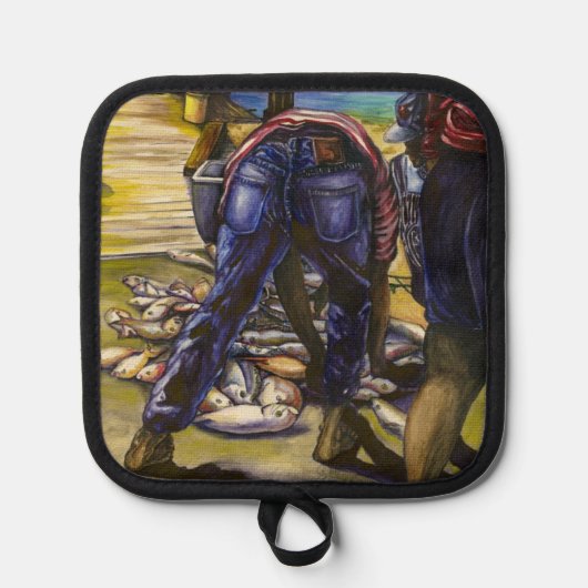 Fang des Morgens, Hafeninsel Topflappen (Vorderseite)