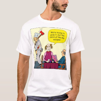 Fang des Tages 1566 entkam Cartoon T-Shirt