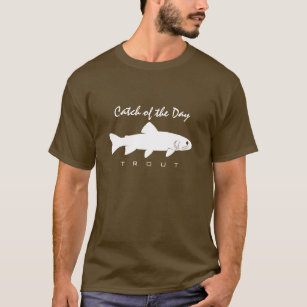Fang des Tages - Forelle-T - Shirt