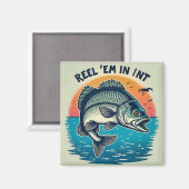 Fang des Tages Magnet (Vorderseite/Rückseite)