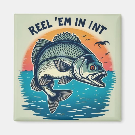 Fang des Tages Magnet (Vorne)