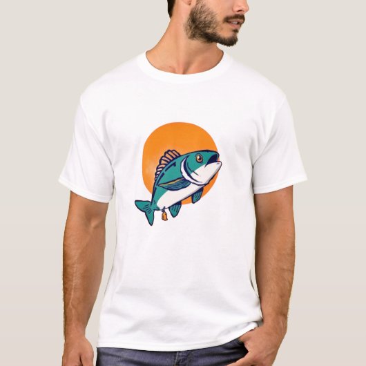 Fang des Tages T-Shirt (Vorderseite)