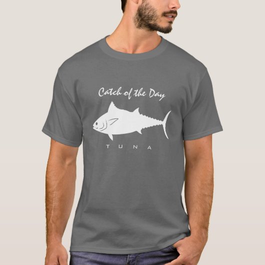 Fang des Tages - Thunfisch-T - Shirt (Vorderseite)
