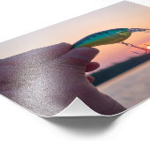 Fang die Sonne Fotodruck (Ecke)