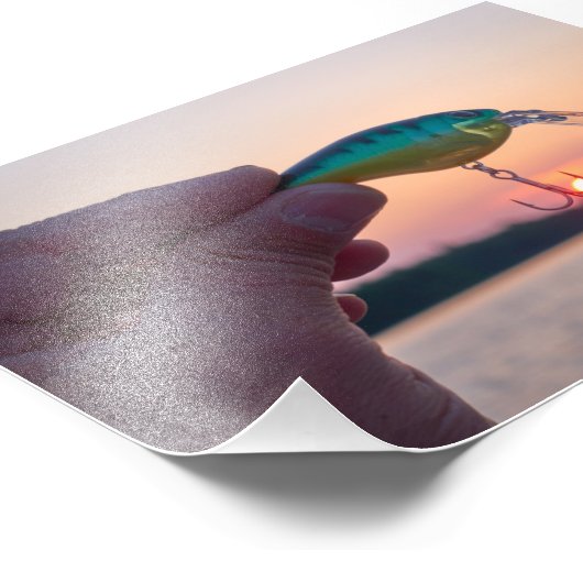 Fang die Sonne Fotodruck (Ecke)