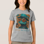 Fang die Veränderung Tri-Blend Shirt (Vorderseite)