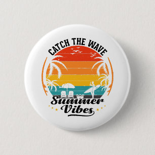 Fang die Wave Summer Vibes Button