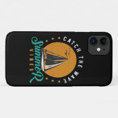 Fang die Wave Summer Vibes Case-Mate iPhone Hülle (Rückseite (Horizontal))