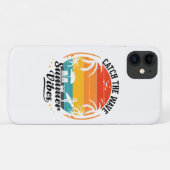 Fang die Wave Summer Vibes Case-Mate iPhone Hülle (Rückseite (Horizontal))