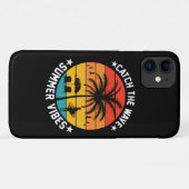 Fang die Wave Summer Vibes Case-Mate iPhone Hülle (Rückseite (Horizontal))