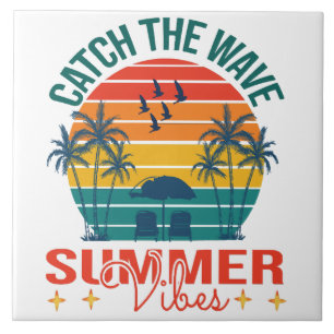 Fang die Wave Summer Vibes Fliese