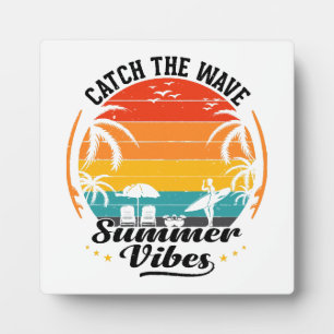 Fang die Wave Summer Vibes Fotoplatte