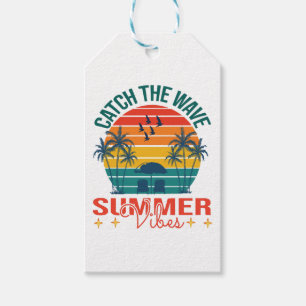Fang die Wave Summer Vibes Geschenkanhänger