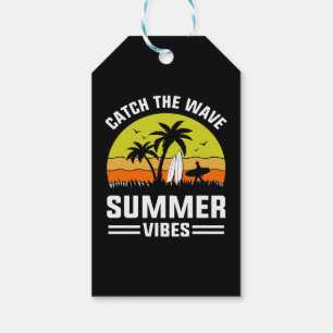 Fang die Wave Summer Vibes Geschenkanhänger
