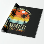 Fang die Wave Summer Vibes Geschenkpapier (Ungerollt)