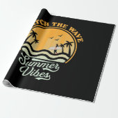Fang die Wave Summer Vibes Geschenkpapier (Ungerollt)