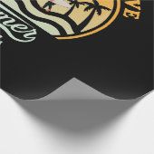 Fang die Wave Summer Vibes Geschenkpapier (Ecke)