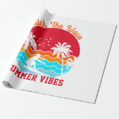 Fang die Wave Summer Vibes Geschenkpapier (Ungerollt)
