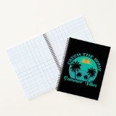 Fang die Wave Summer Vibes Notizblock (Innenseite)