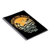 Fang die Wave Summer Vibes Notizblock (Rechte Seite)