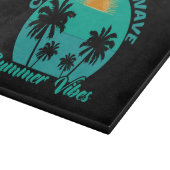 Fang die Wave Summer Vibes Schneidebrett (Ecke)