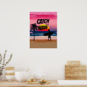 Fang die Welle Poster (Küche)