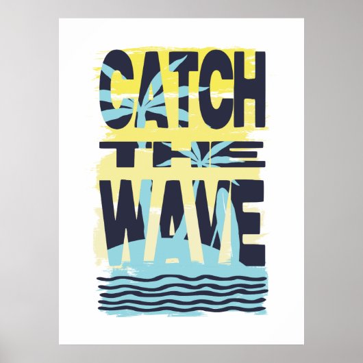 Fang die Welle. Poster (Vorne)