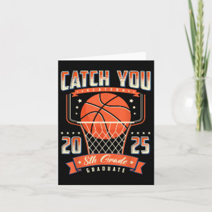 Fang Dir 8. Klasse Abschluss Tag 2025 Basketball Karte