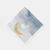 Fang eine Sternenhimmel Elephant Baby Dusche Serviette (Ecke)