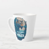 Fang eine Welle mit dem Tiger Milchtasse (Linke Ecke)