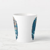 Fang eine Welle mit dem Tiger Milchtasse (Vorderseite)