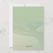 Fang eine Welleneinladung Einladung (Rückseite)