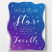 Fang einen Falling Star Fotoplatte (Vorderseite)