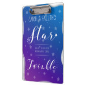 Fang einen Falling Star Klemmbrett (Links)